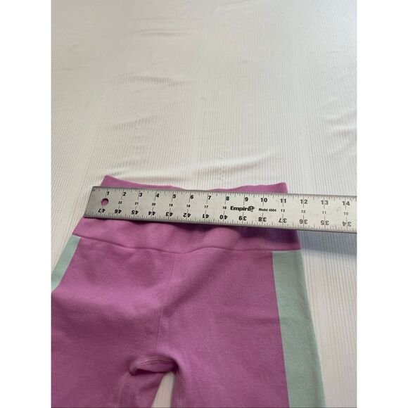 Cream Yoga Workout Tank Top Biker Short 2 Pc Set Size Small - Picture 9 of 14